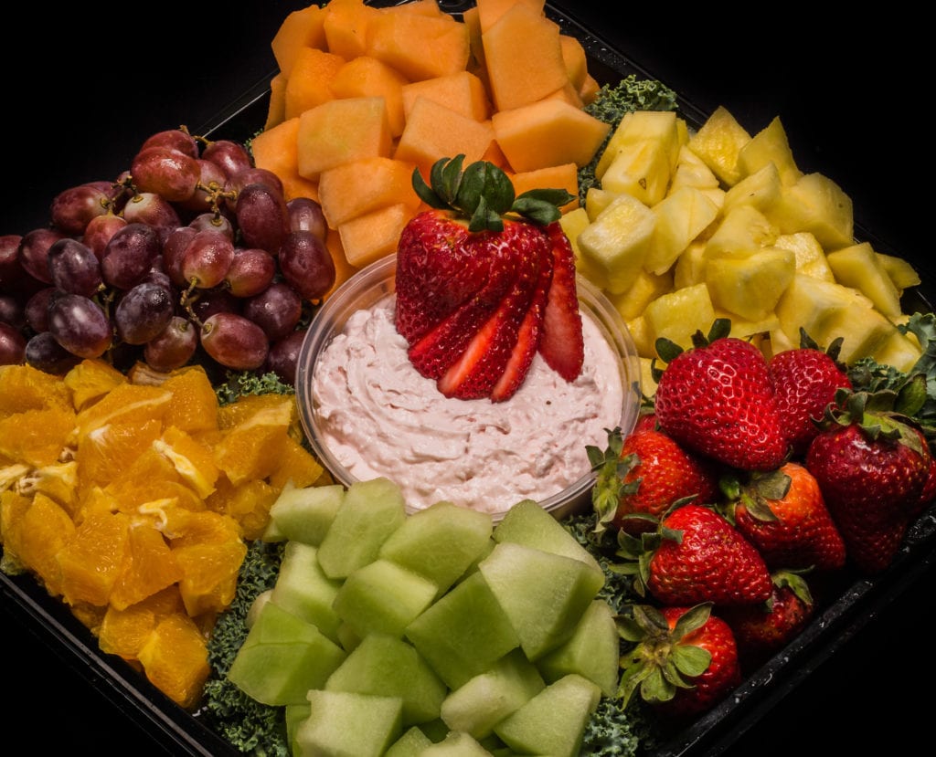 Fresh Fruit Tray with Dip KENRICK'S MEATS & CATERING