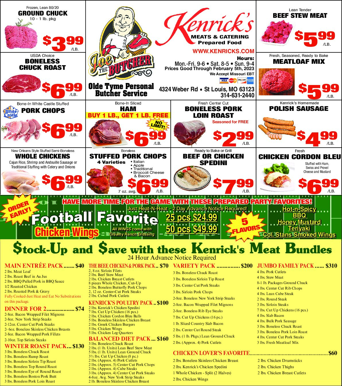 Feb 2 8 Kenricks Meats And Catering 7225